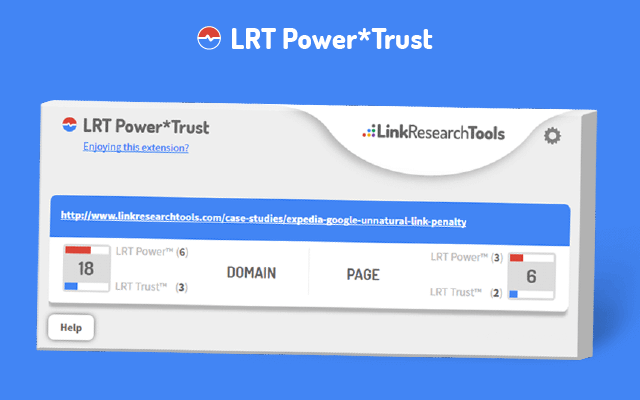 LRT Power*Trust – PageRank Replacement chrome谷歌浏览器插件_扩展第4张截图