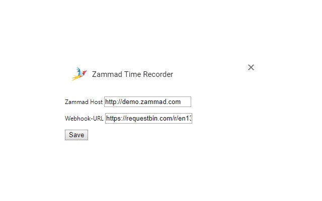 Zammad Time Recorder chrome谷歌浏览器插件_扩展第1张截图