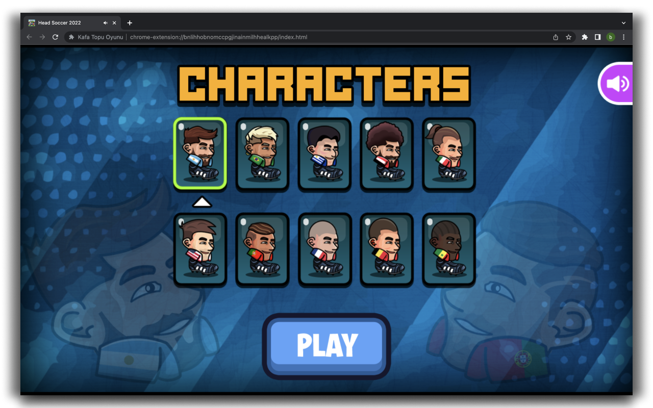 Head Soccer Unblocked chrome谷歌浏览器插件_扩展第3张截图
