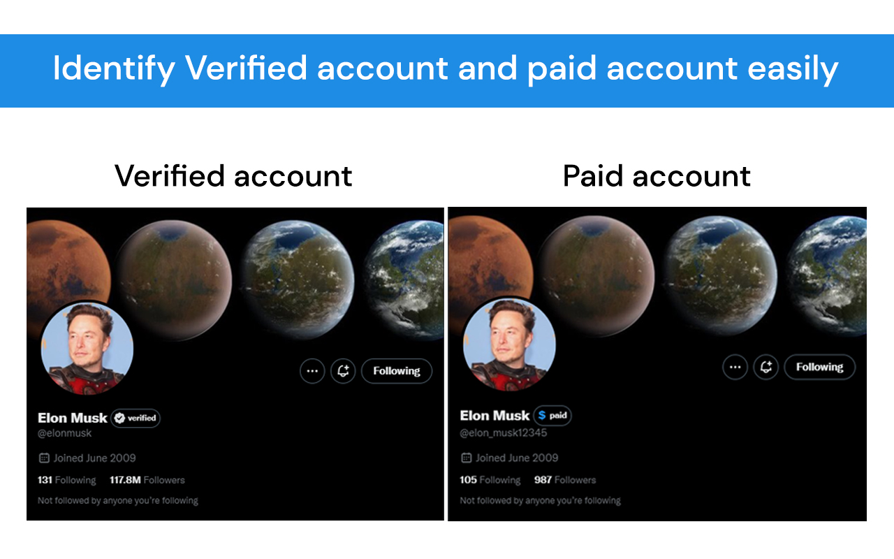 Real Twitter Verifier chrome谷歌浏览器插件_扩展第1张截图