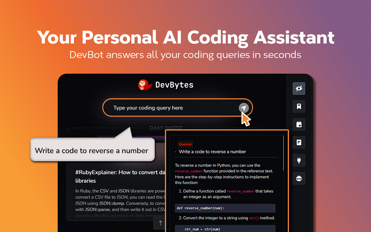 DevBytes: Developer's News & Coding Extension chrome谷歌浏览器插件_扩展第3张截图