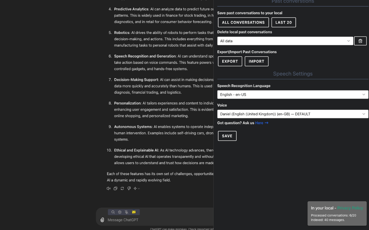 ChatGPT Keeper chrome谷歌浏览器插件_扩展第3张截图