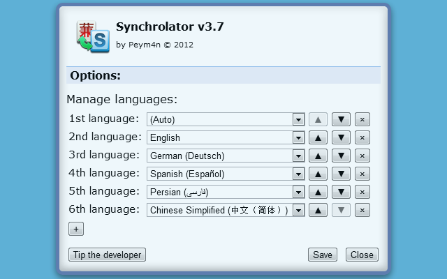 Synchrolator chrome谷歌浏览器插件_扩展第1张截图