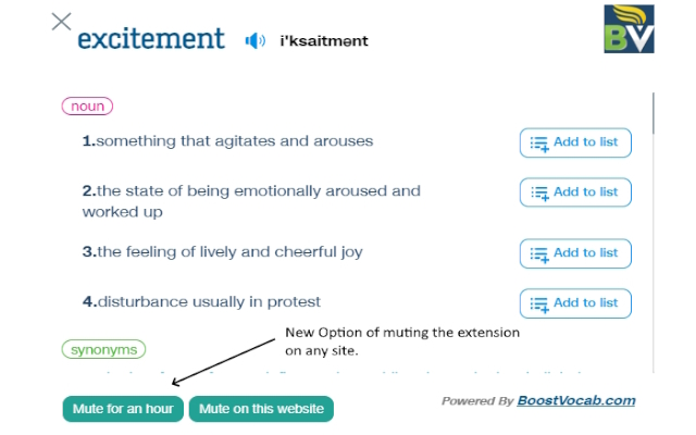 BoostVocab chrome谷歌浏览器插件_扩展第3张截图