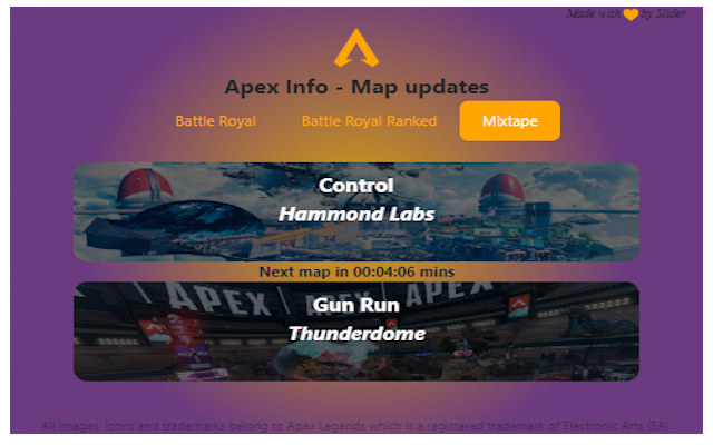 Apex Legends Map Updates chrome谷歌浏览器插件_扩展第1张截图