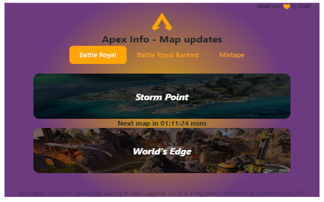 Apex Legends Map Updates chrome谷歌浏览器插件_扩展第3张截图