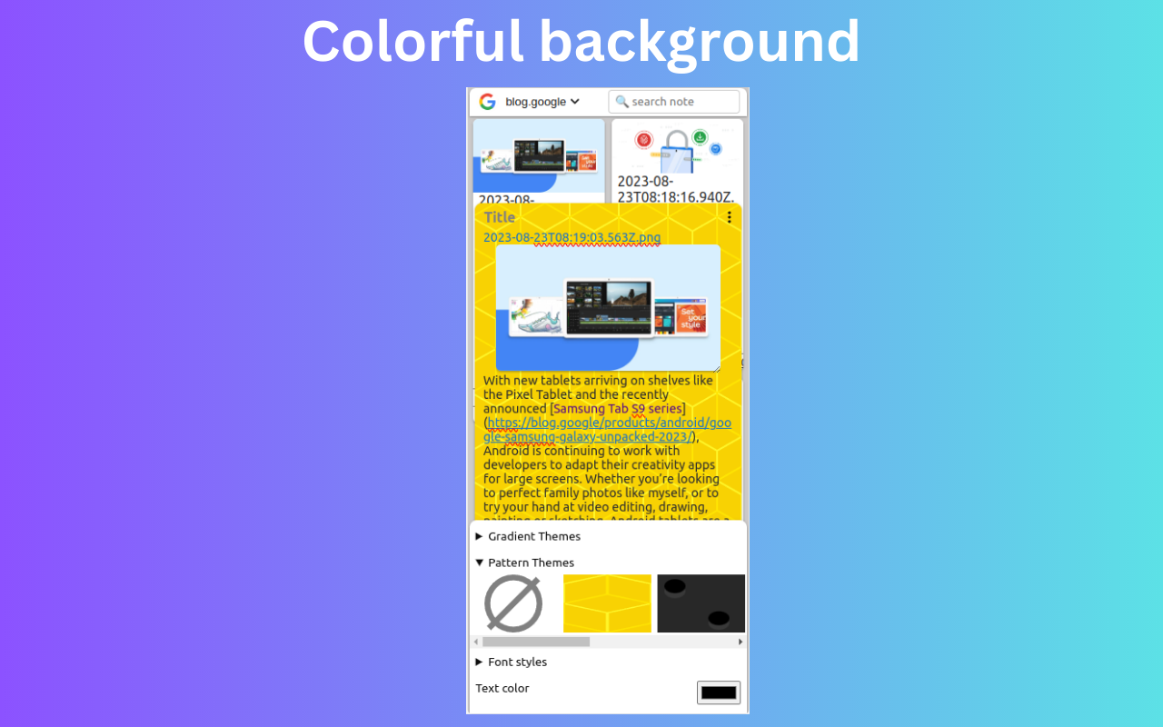 domainNote - 侧面板中的网站便签 chrome谷歌浏览器插件_扩展第4张截图
