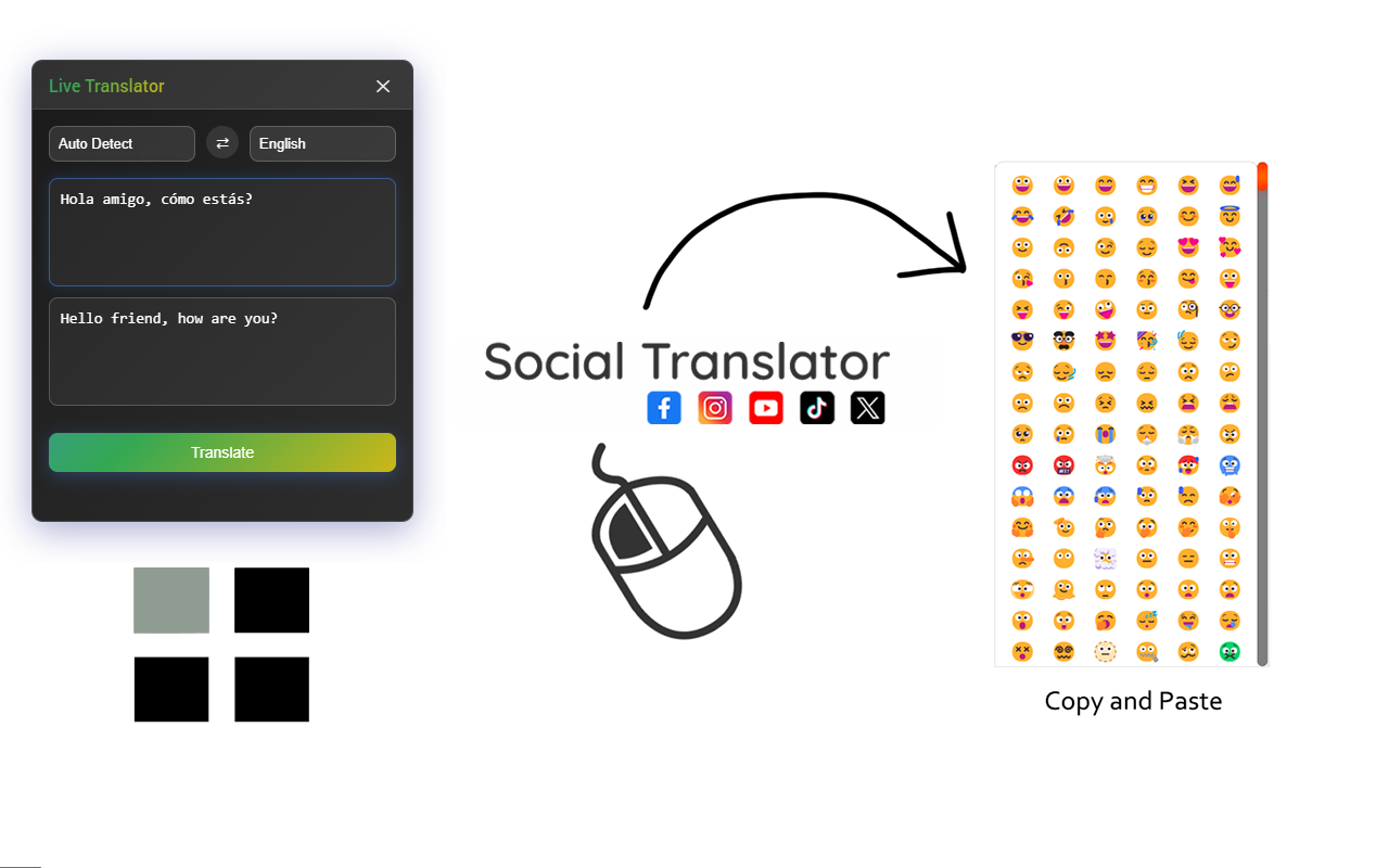 Social Translator chrome谷歌浏览器插件_扩展第3张截图