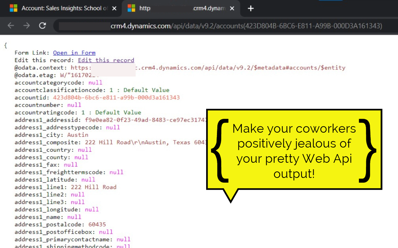 PrettifyMyWebApi for Microsoft Dataverse chrome谷歌浏览器插件_扩展第4张截图