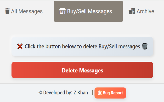 Delete Facebook Messages 2025 chrome谷歌浏览器插件_扩展第2张截图