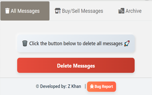 Delete Facebook Messages 2025 chrome谷歌浏览器插件_扩展第4张截图