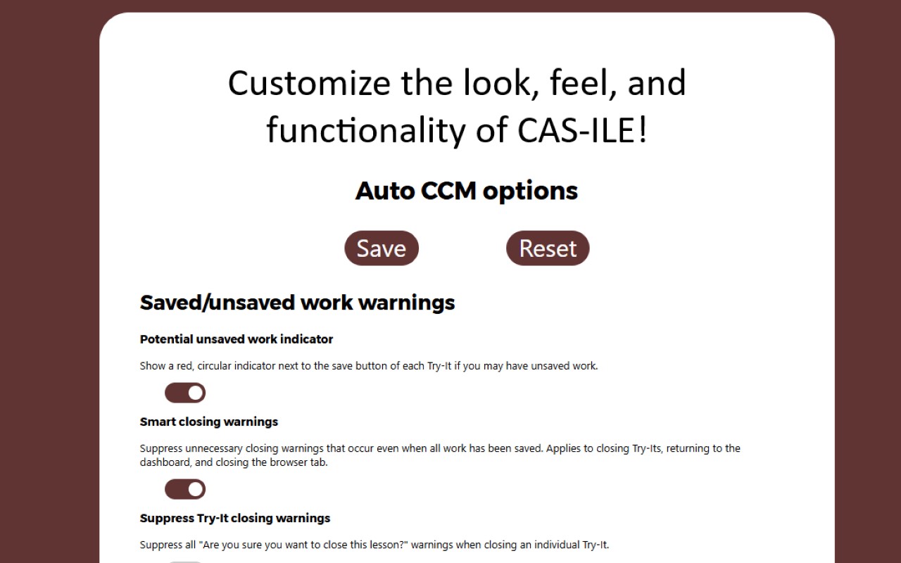 Auto CCM chrome谷歌浏览器插件_扩展第2张截图