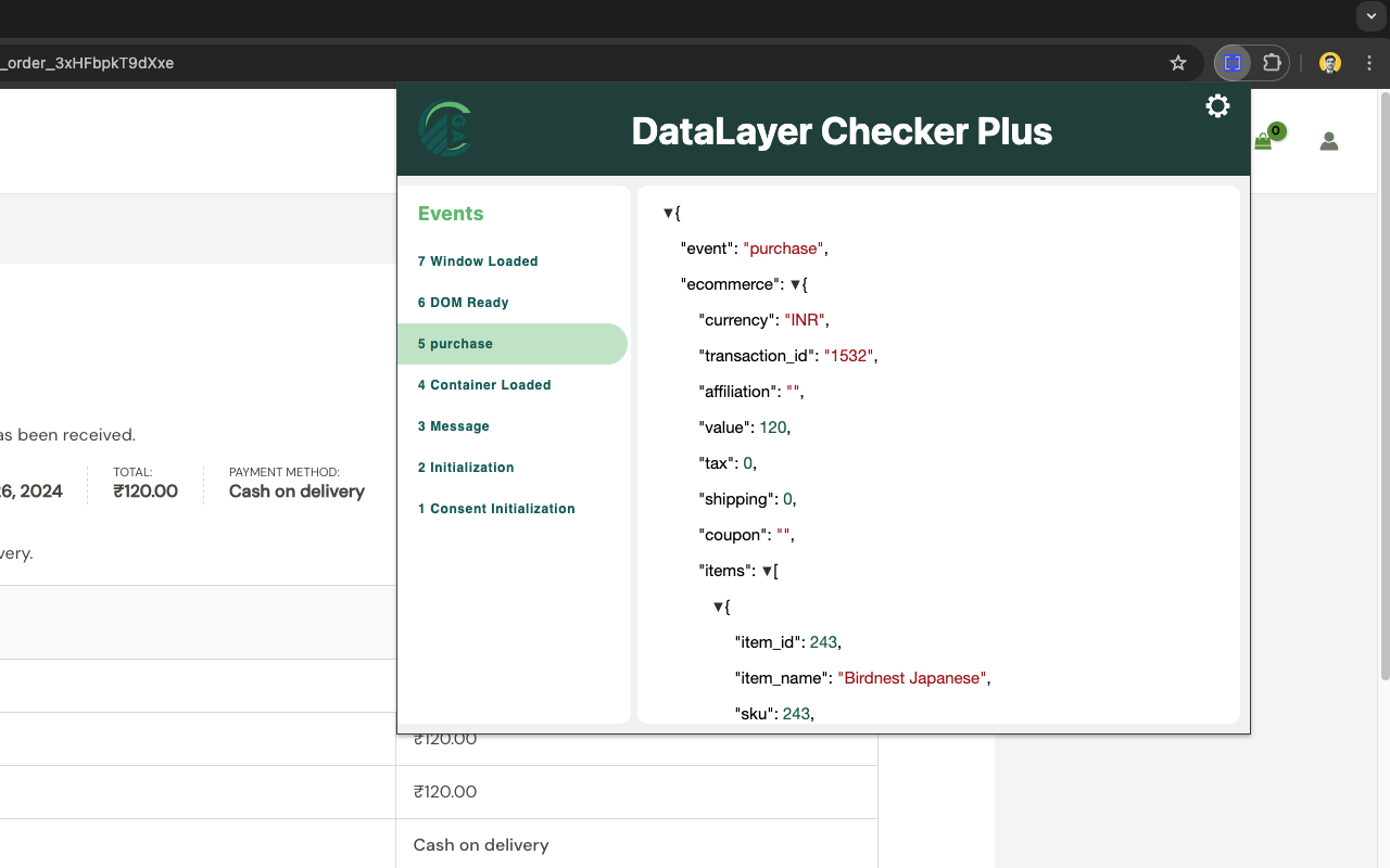 DataLayer Checker Plus chrome谷歌浏览器插件_扩展第1张截图