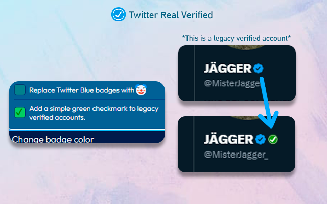 Twitter Real Verified chrome谷歌浏览器插件_扩展第2张截图