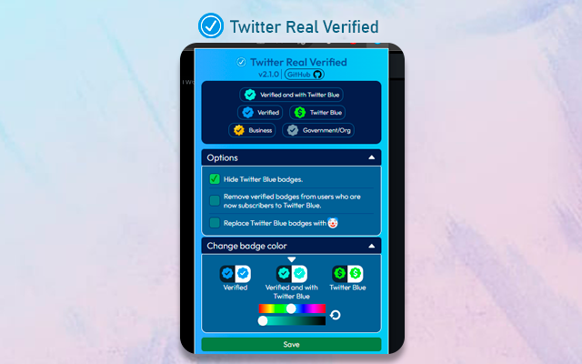 Twitter Real Verified chrome谷歌浏览器插件_扩展第3张截图