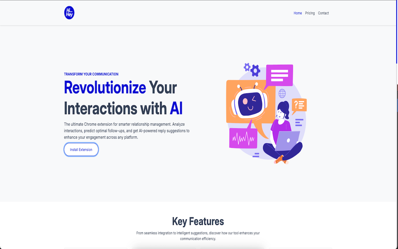 Hi-hey chrome谷歌浏览器插件_扩展第1张截图