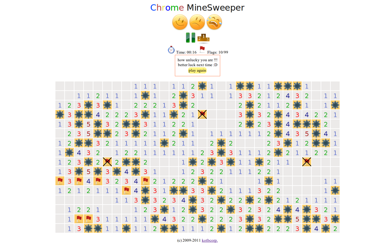 KMineSweeper chrome谷歌浏览器插件_扩展第4张截图