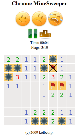 KMineSweeper chrome谷歌浏览器插件_扩展第5张截图
