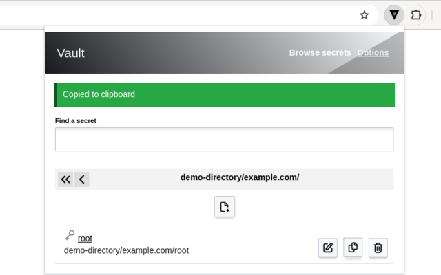 Vault chrome谷歌浏览器插件_扩展第3张截图