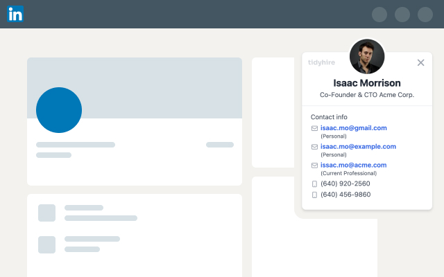 tidyhire chrome谷歌浏览器插件_扩展第1张截图