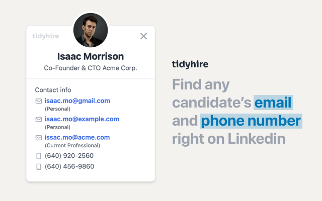 tidyhire chrome谷歌浏览器插件_扩展第2张截图