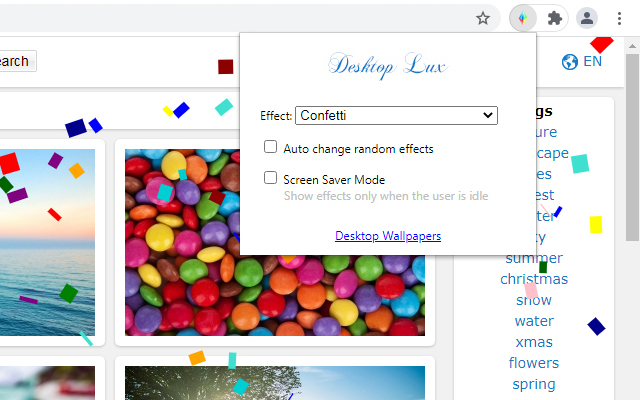 Desktop Lux: 效果 chrome谷歌浏览器插件_扩展第4张截图