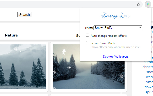 Desktop Lux: 效果 chrome谷歌浏览器插件_扩展第5张截图