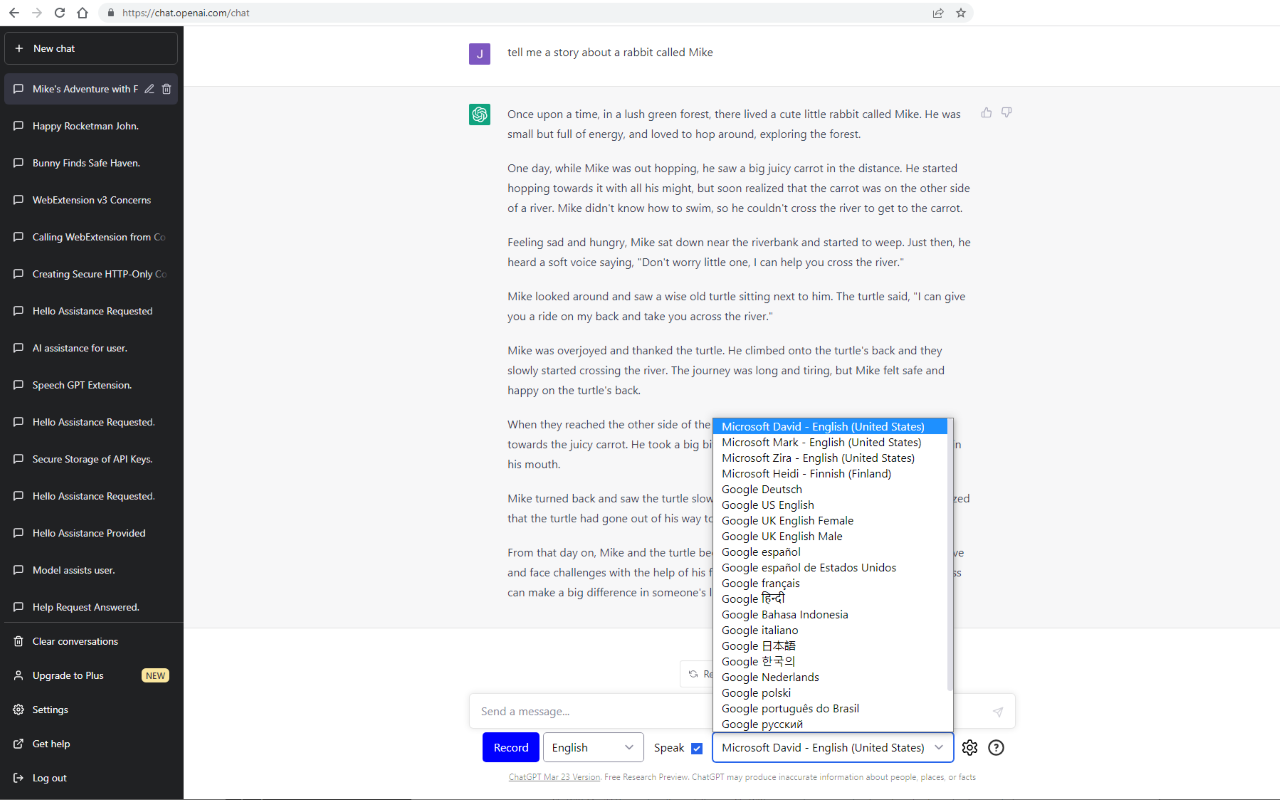 SayAI chrome谷歌浏览器插件_扩展第2张截图