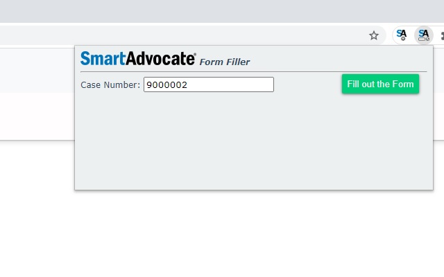 SmartAdvocate Form Filler chrome谷歌浏览器插件_扩展第1张截图
