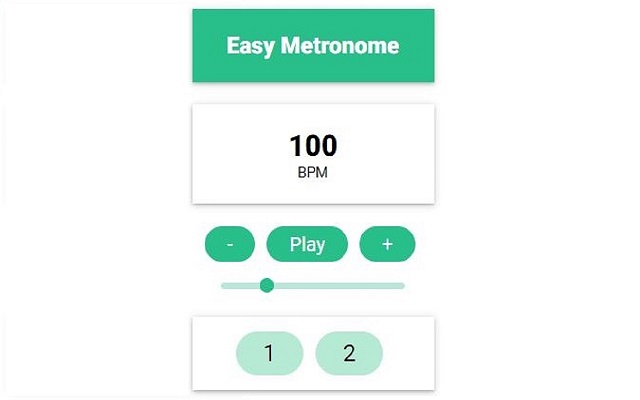 Easy Metronome chrome谷歌浏览器插件_扩展第1张截图