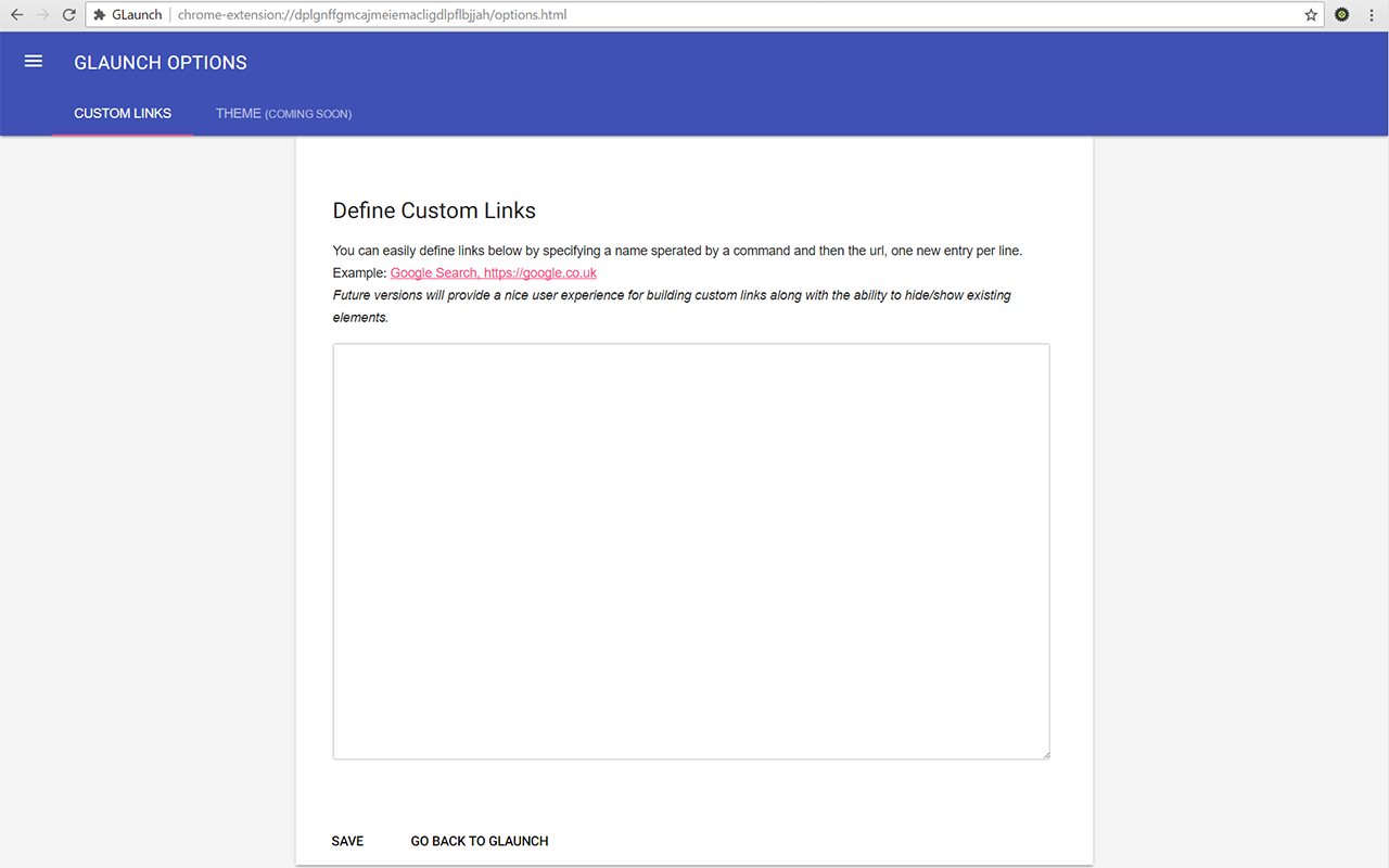 GLaunch chrome谷歌浏览器插件_扩展第3张截图