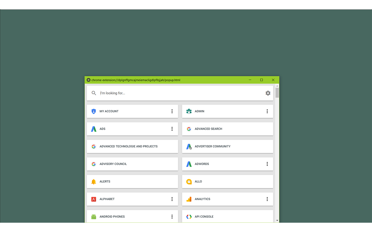 GLaunch chrome谷歌浏览器插件_扩展第4张截图