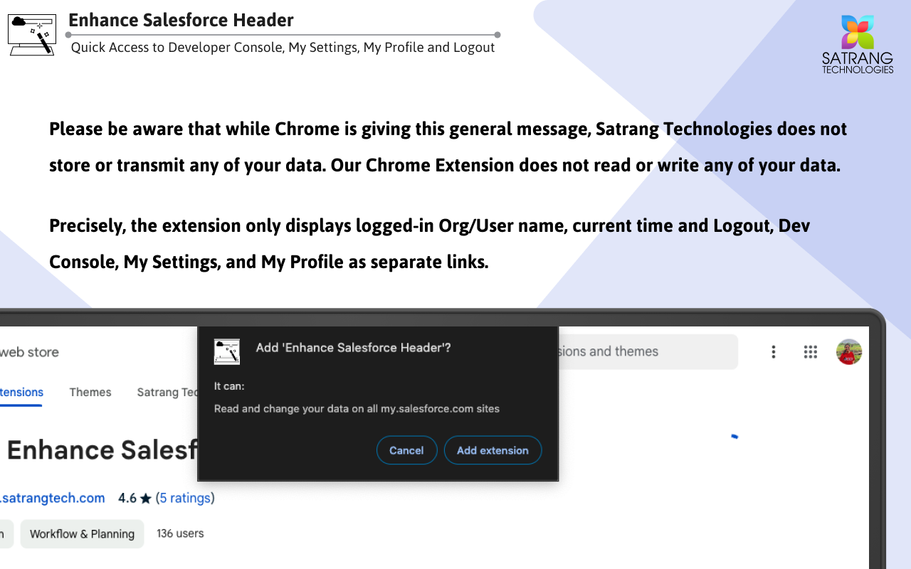 Enhance Salesforce Header chrome谷歌浏览器插件_扩展第3张截图