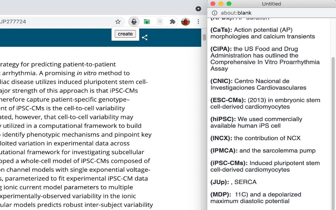 Acronym Astronaut chrome谷歌浏览器插件_扩展第2张截图