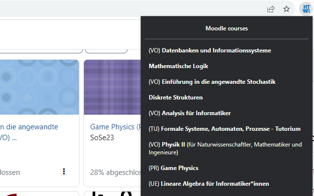 Quality of RWTH chrome谷歌浏览器插件_扩展第1张截图