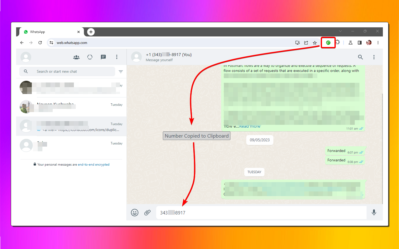 WACopyMate chrome谷歌浏览器插件_扩展第1张截图
