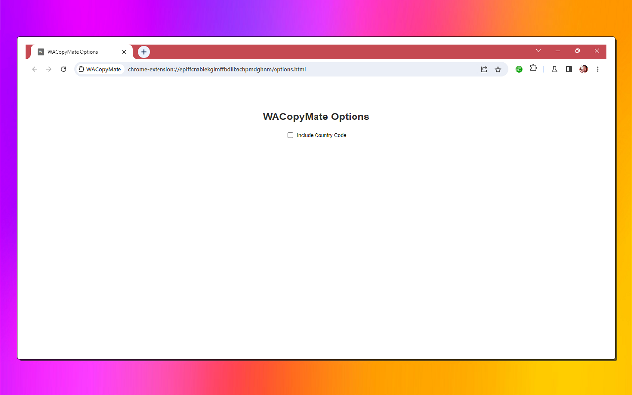WACopyMate chrome谷歌浏览器插件_扩展第2张截图