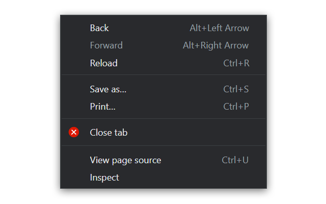 Close Tab chrome谷歌浏览器插件_扩展第1张截图