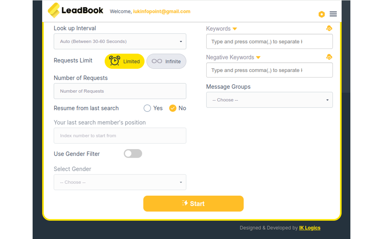 LeadBook chrome谷歌浏览器插件_扩展第1张截图