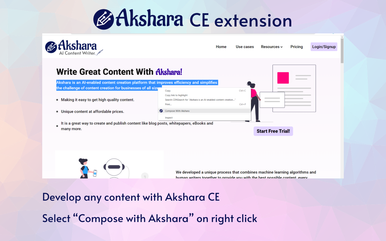 Akshara AI chrome谷歌浏览器插件_扩展第2张截图