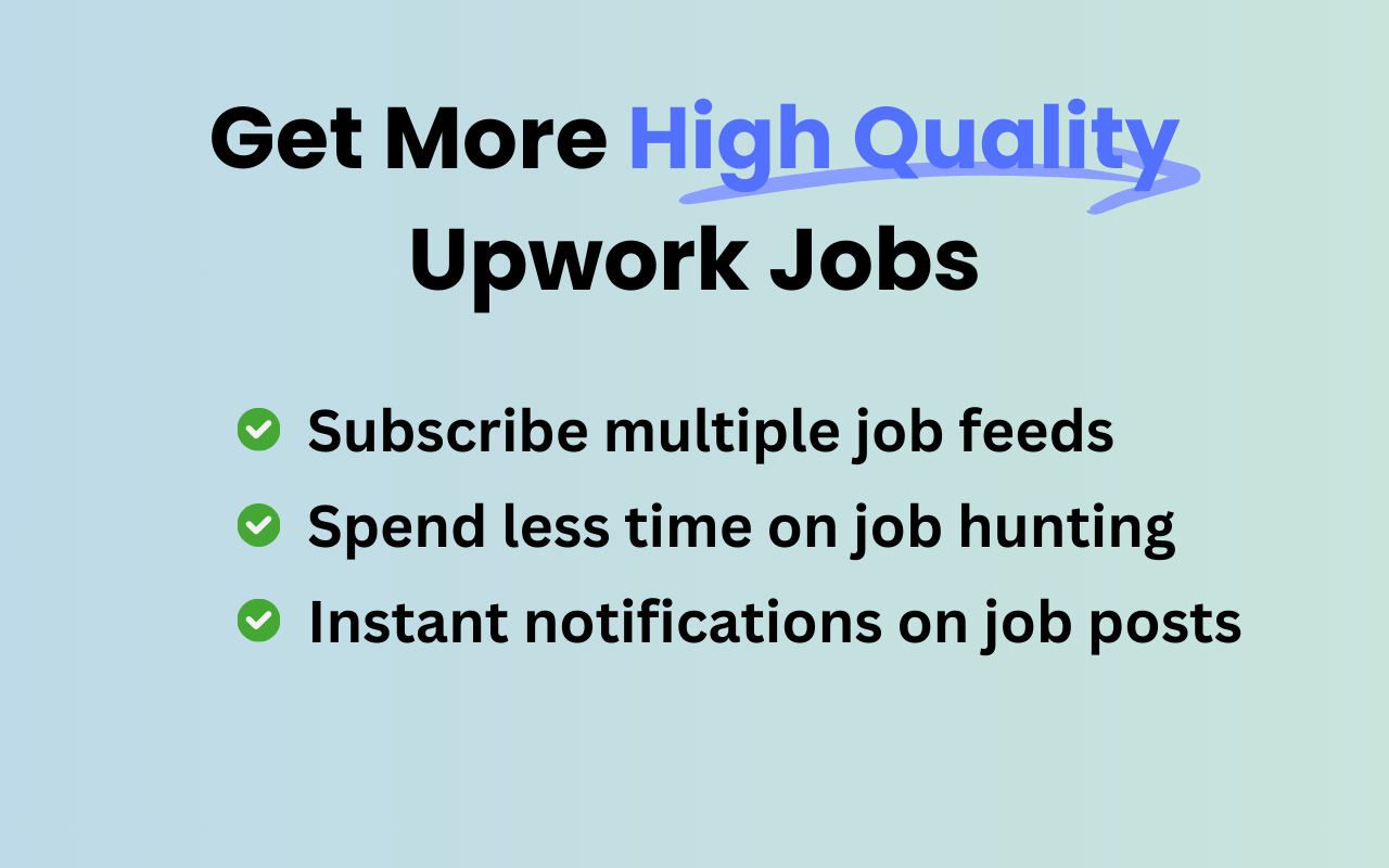 Lead Connecto - Upwork Notifications chrome谷歌浏览器插件_扩展第1张截图