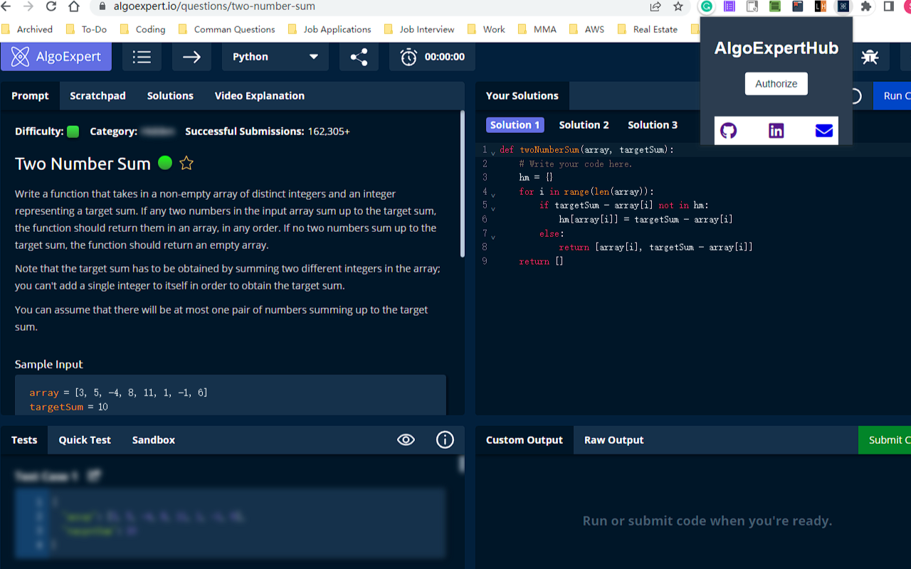 AlgoExpertHub chrome谷歌浏览器插件_扩展第5张截图