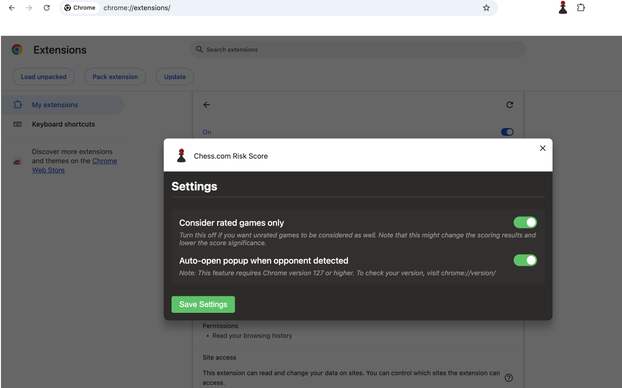 Chess.com Opponent Risk Score chrome谷歌浏览器插件_扩展第4张截图