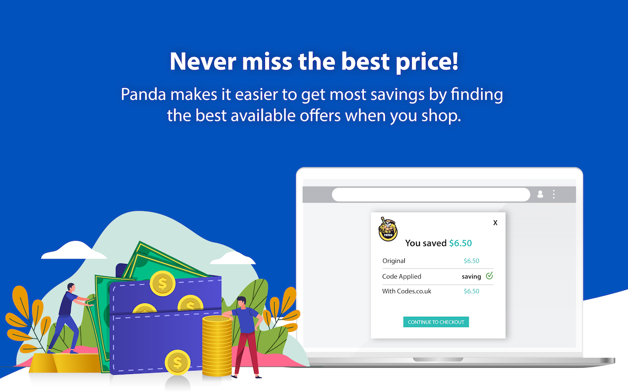 Coupon Panda chrome谷歌浏览器插件_扩展第1张截图