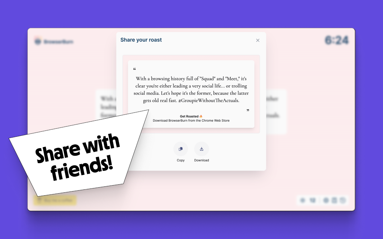 BrowserBurn chrome谷歌浏览器插件_扩展第1张截图