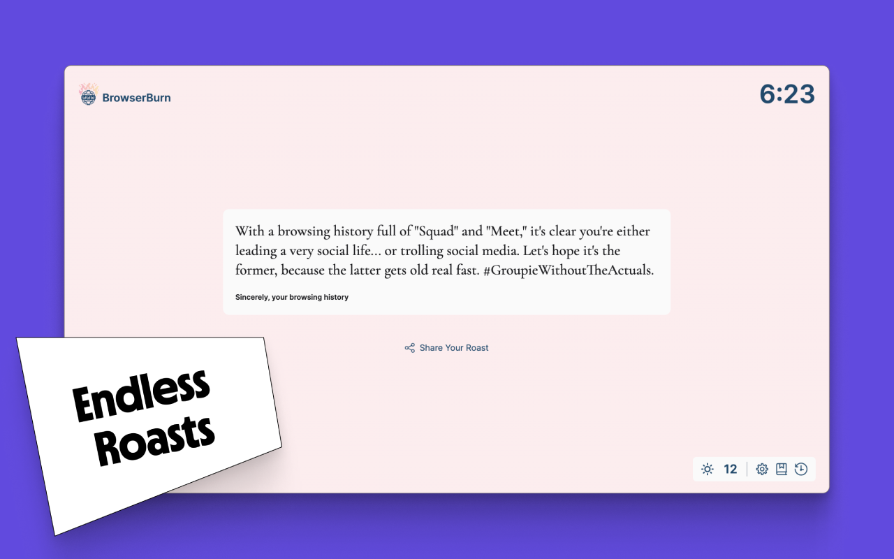 BrowserBurn chrome谷歌浏览器插件_扩展第3张截图