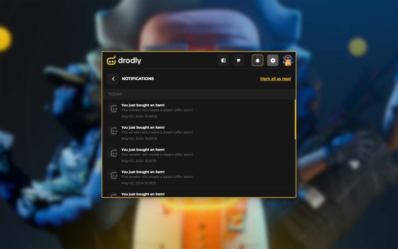 Drodly Extension chrome谷歌浏览器插件_扩展第2张截图