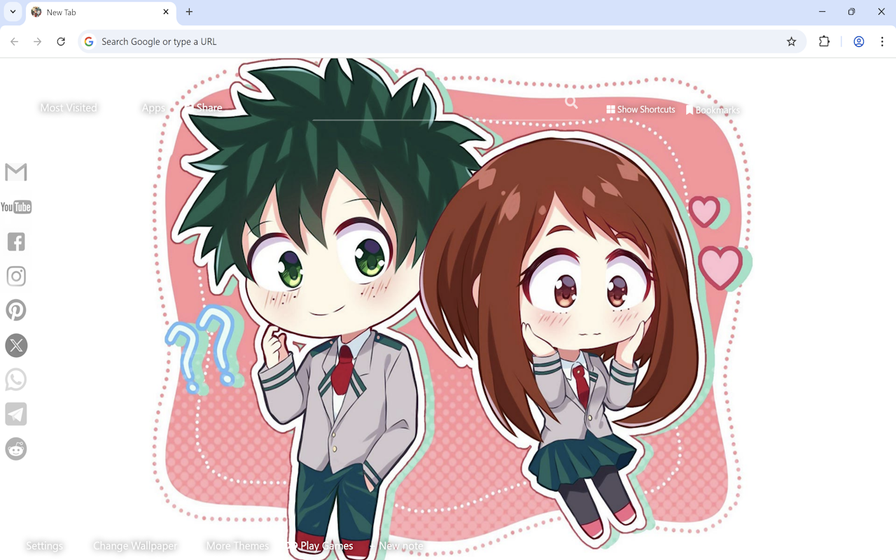 My Hero Academia Chibi Wallpaper chrome谷歌浏览器插件_扩展第2张截图