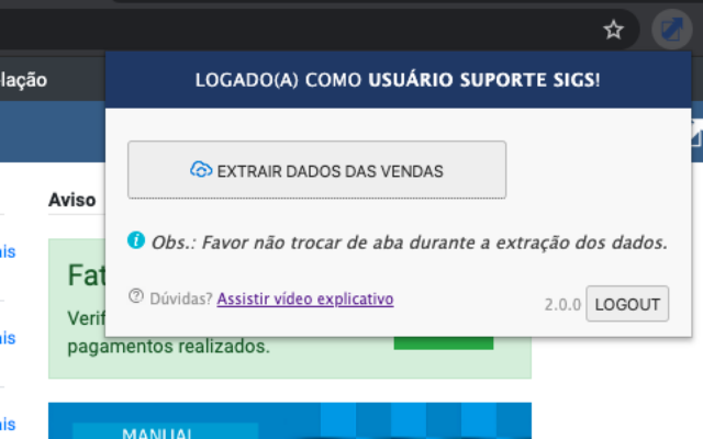SIGS Comercial Sincronizador chrome谷歌浏览器插件_扩展第1张截图
