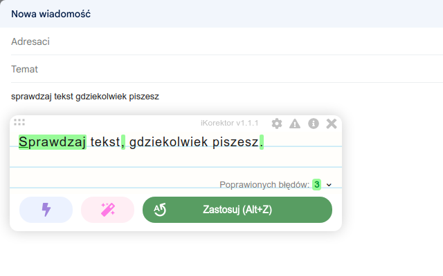 iKorektor chrome谷歌浏览器插件_扩展第1张截图